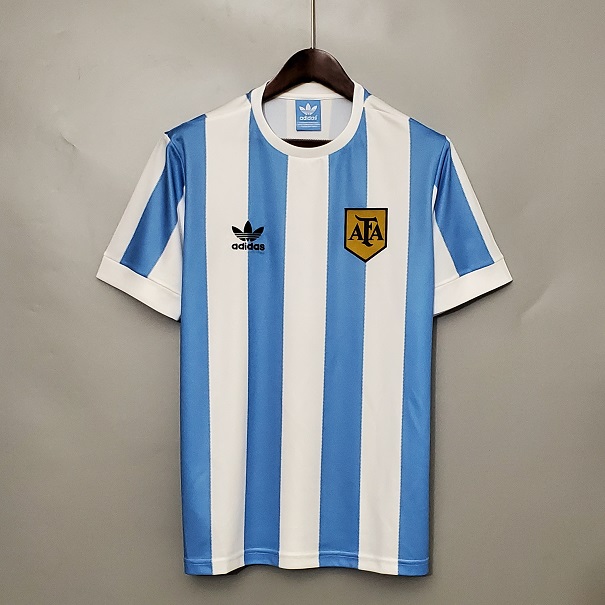 AAA Quality Argentina 1978 World Cup Home Soccer Jersey